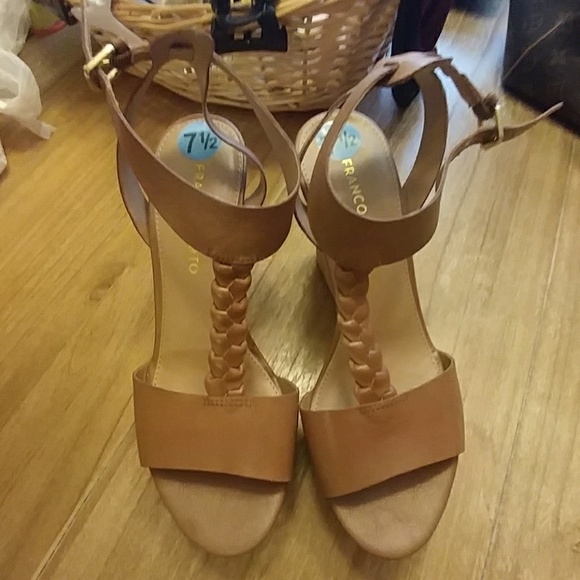 Shoes - FRANKO SARTO WEDGE SANDLES